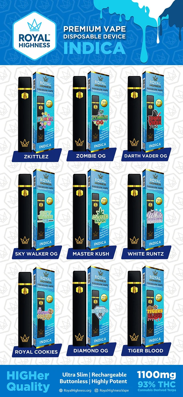 Royal Highness Premium Vape Disposable Device