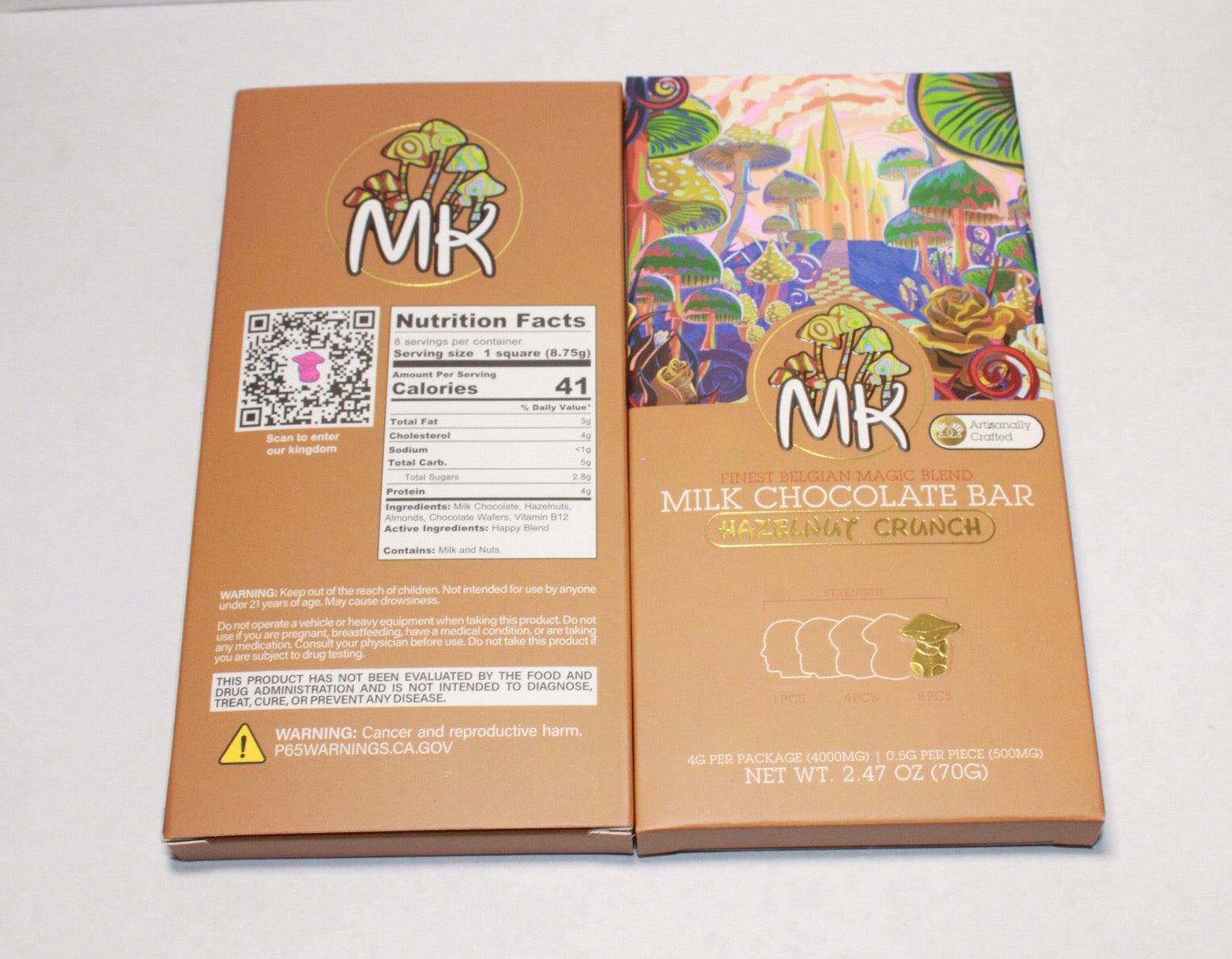 Magic Kingdom Milk Chocolate Bars 4g
