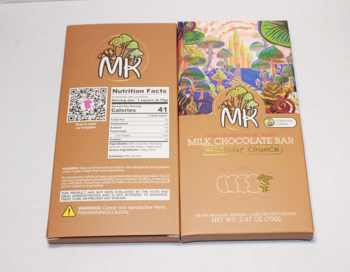 Magic Kingdom Milk Chocolate Bars 4g